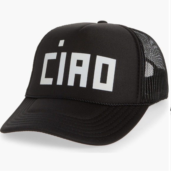 GUC Clare V Ciao Trucker Hat - Picture 2 of 7